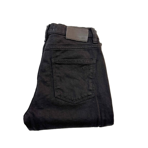 DL1961 Zane Skinny BAE Black Denim Jeans Size 14 - Picture 1 of 8